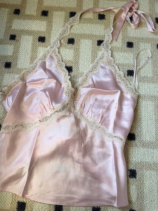 Reformation Other - Reformation Monica pink silk top size M